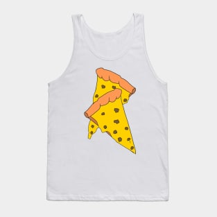 Sausage and Cheese Pizza Slices Tank Top